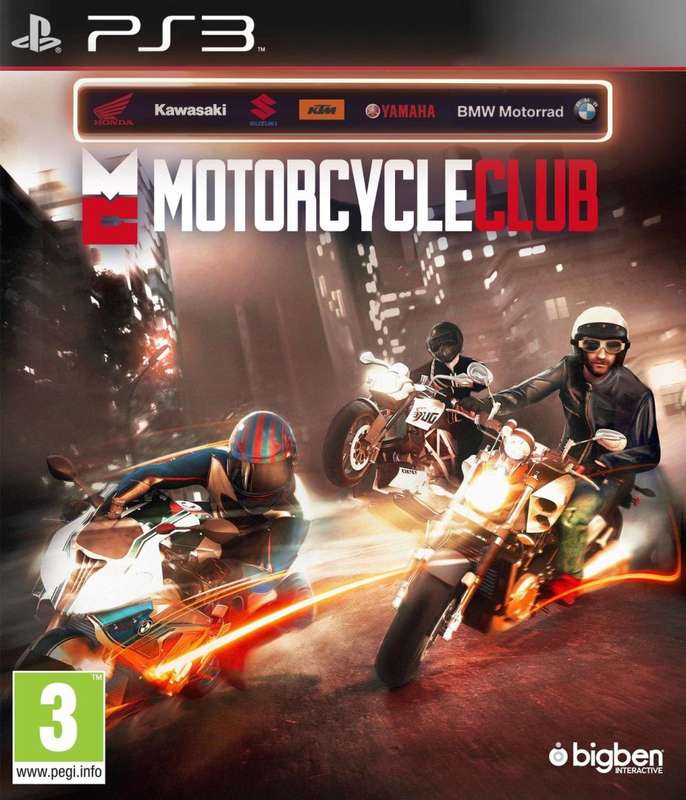 PS3 Motorcycle Club / Brand New (Sealed)