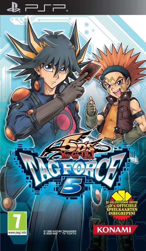 PSP Yu-Gi-Oh 5DS Tag Force 5