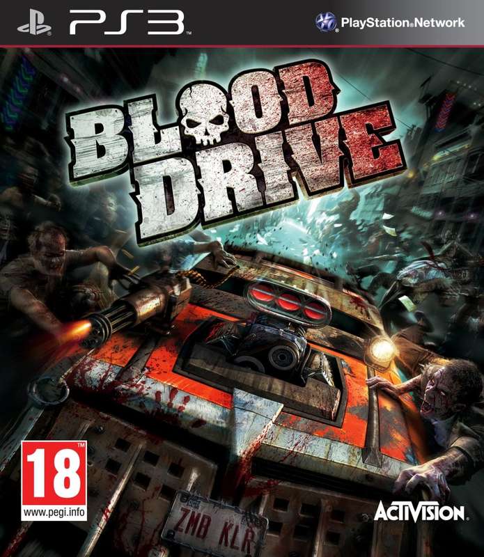 PS3 Blood Drive / As New