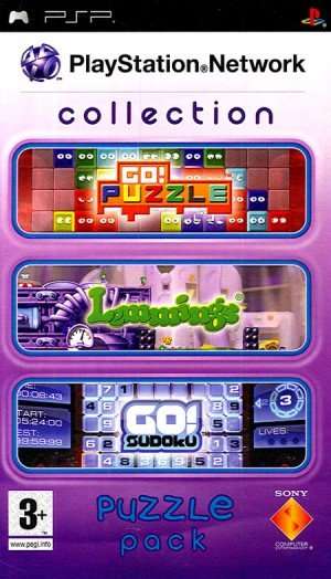 PSP Playstation Network Collection Puzzle Pack / As New