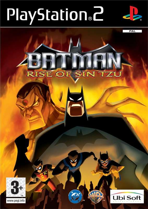 PS2 Batman Rise Of Sin Tzu