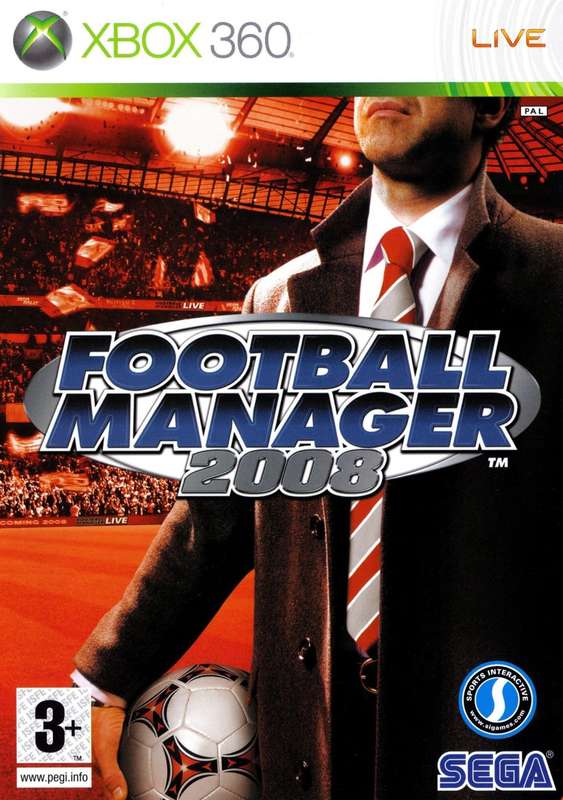 Xbox 360 Football Manager 2008 / Original Product