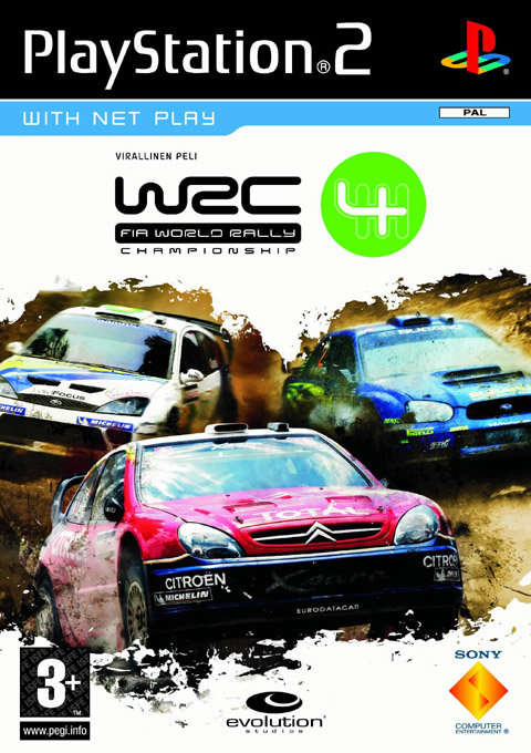 PS2 WRC 4 FIA World Rally Championship