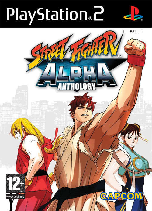 PS2 Street Fighter Alpha Anthology