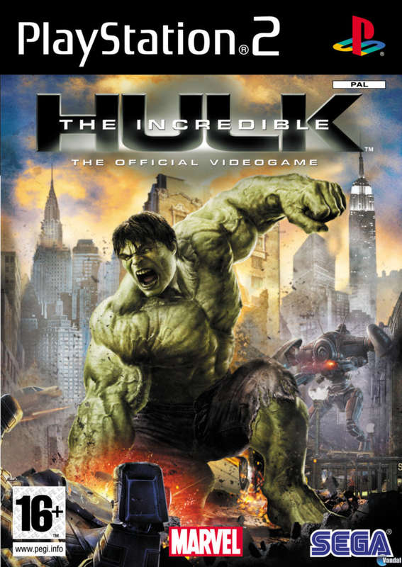 PS2 The Incredible Hulk The Official Videogame