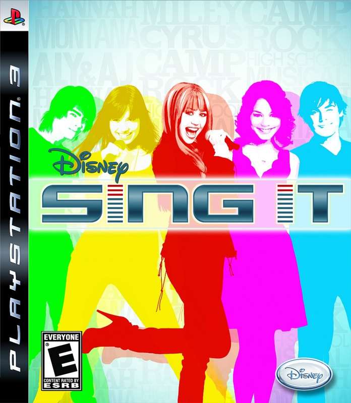 PS3 DISNEY SING IT / SAG / BID TO WIN