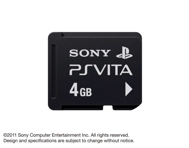 PSVITA 4GB MEMORY CARD