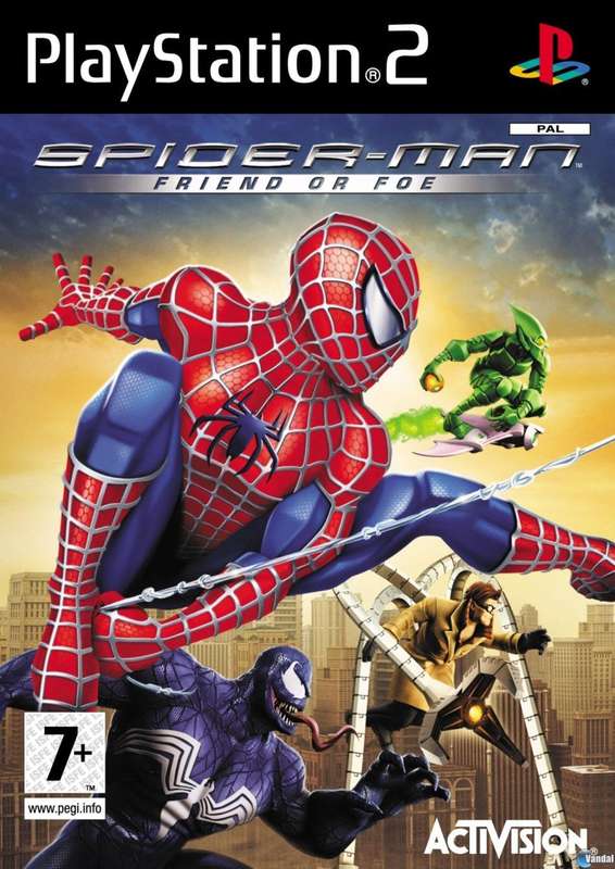 PS2 SPIDER-MAN FRIEND OR FOE