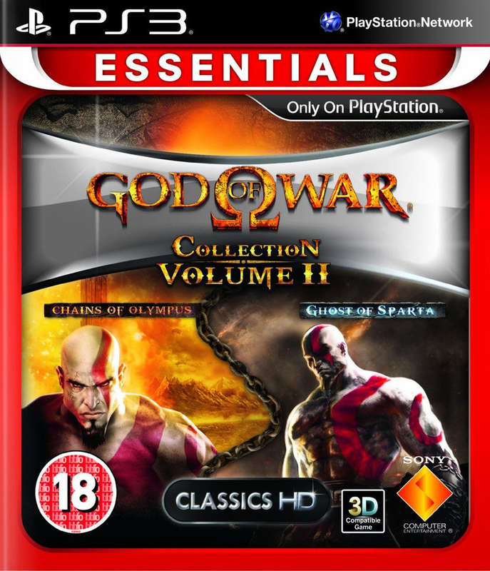 PS3 God Of War Collection Volume II Classics HD Essentials