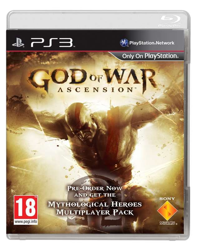 PS3 God Of War Ascension Mythological Heroes Pack Special Edition / Brand New (Sealed)