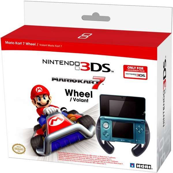 Nintendo 3DS Mario Kart 7 Wheel Black / As New (Boxed)