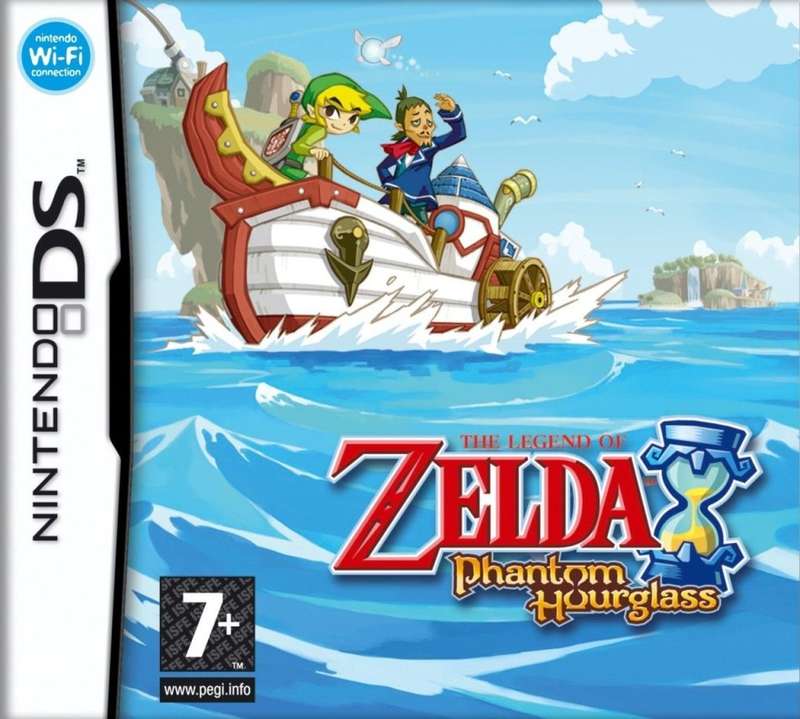 NINTENDO DS THE LEGEND OF ZELDA PHANTOM HOURGLASS / BID TO WIN