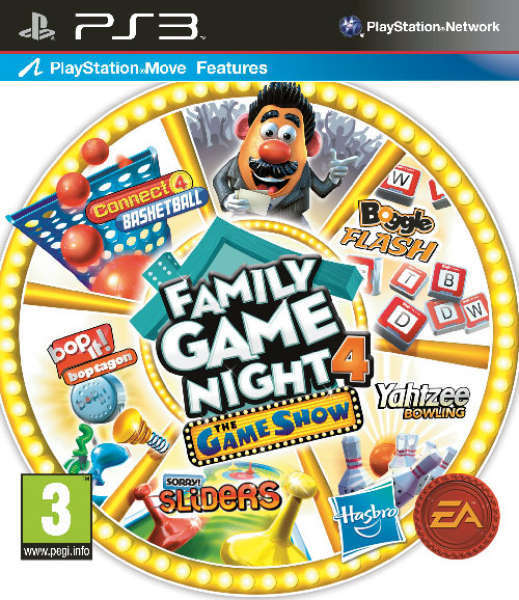 PS3 Hasbro Family Game 4 The Game Show