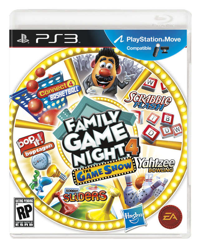 PS3 Hasbro Family Game 4 The Game Show