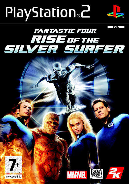 PS2 Fantastic Four Rise Of The Silver Surfer