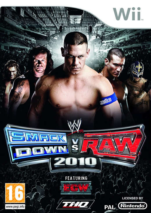 WII WWE SMACKDOWN VS RAW 2010 / AS NEW