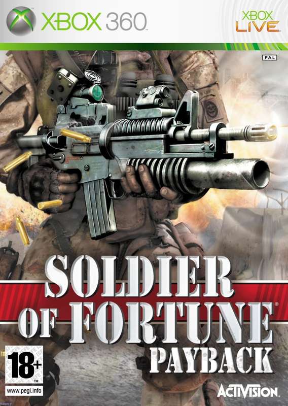 Xbox 360 Soldier Of Fortune Payback / Original Product