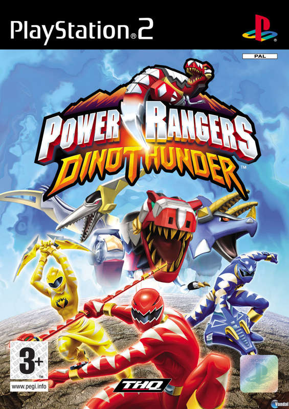 PS2 Power Rangers Dino Thunder