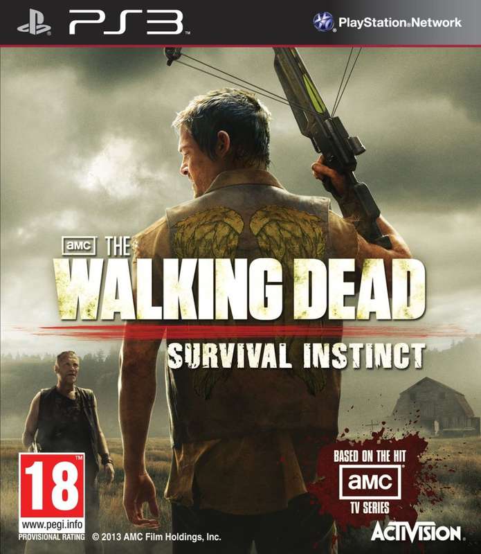 PS3 The Walking Dead Survival Instinct