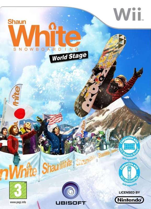Wii Shaun White Snowboarding World Stage