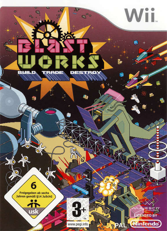 Wii Blastworks Build Trade Destroy / As New