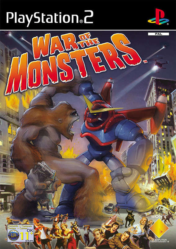 PS2 WAR OF THE MONSTERS