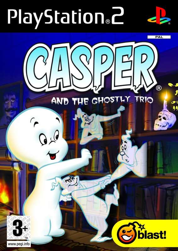 PS2 Casper And The Ghostly Trio