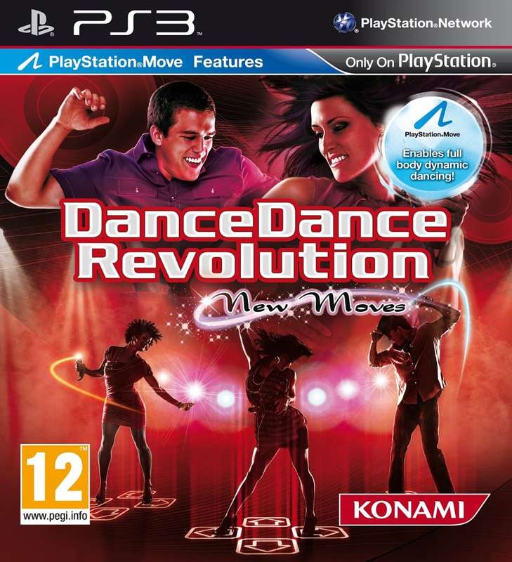 PS3 DANCEDANCEREVOLUTION NEW MOVES GAME WITH DANCE MAT BUNDLE / BID TO WIN