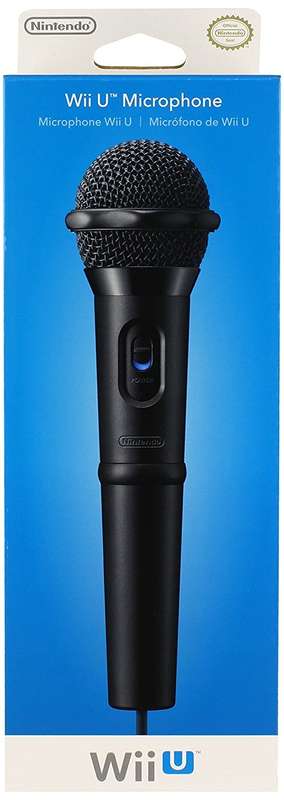 WiiU Wired USB Microphone / As New (Boxed)