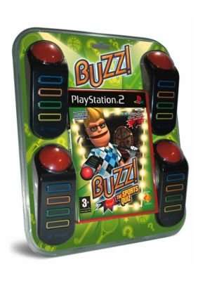 PS2 Buzz The Sports Quiz Game With Buzzers Bundle / Brand New (Sealed)