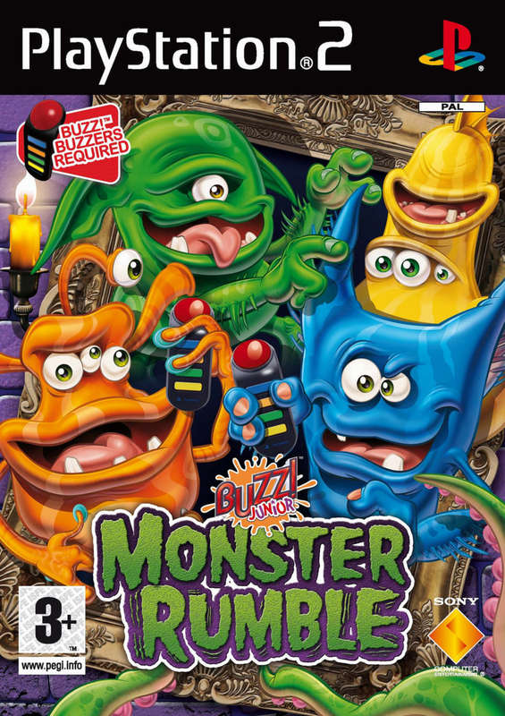 PS2 Buzz Junior Monster Rumble / As New / Sag