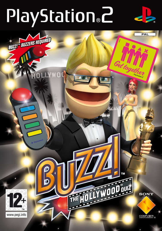 PS2 Buzz The Hollywood Quiz / Sag