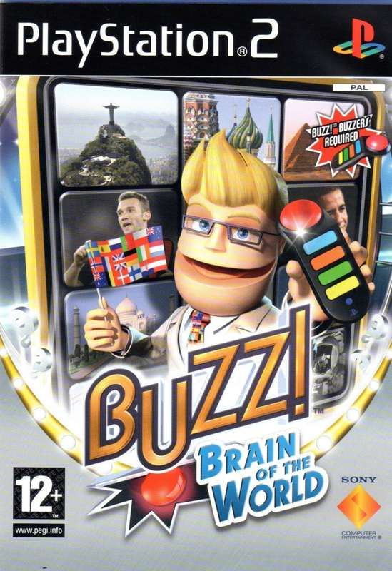 PS2 Buzz Brain Of The World / Sag