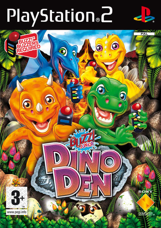 PS2 Buzz Junior Dino Den / Sag