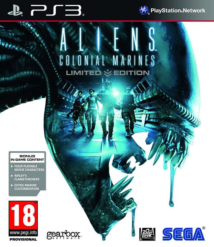 PS3 Aliens Colonial Marines / As New