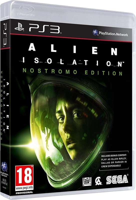 PS3 ALIEN ISOLATION NOSTROMO EDITION / AS NEW / BID TO WIN