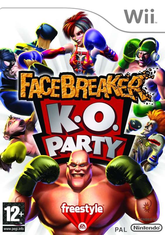 Wii Facebreaker KO Party / Brand New (Sealed)