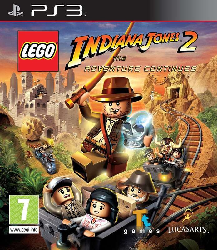 PS3 Lego Indiana Jones 2 The Adventure Continues