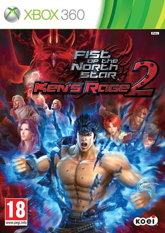 Xbox 360 Fist Of The North Star Kens Rage 2 / Brand New (Sealed)