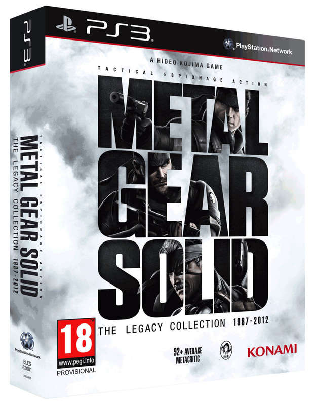 PS3 Metal Gear Solid The Legacy Collection / As New