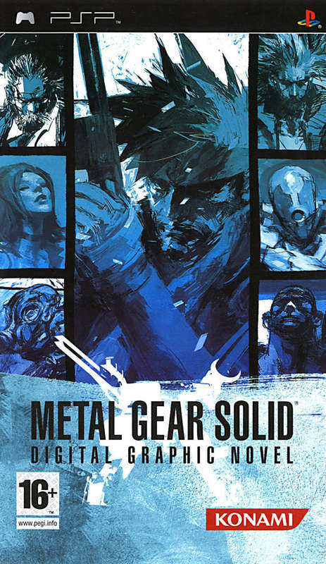 PSP Metal Gear Solid Digital Graphic Novel / As New