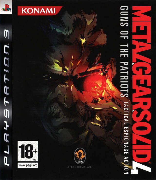 PS3 Metal Gear Solid 4 Guns Of The Patriots