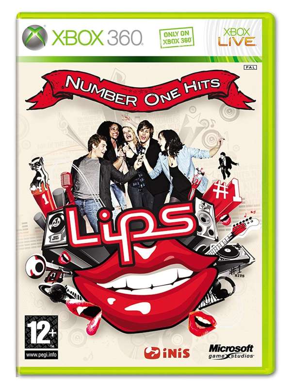 Xbox 360 Lips Number One Hits / Original Product / Sag