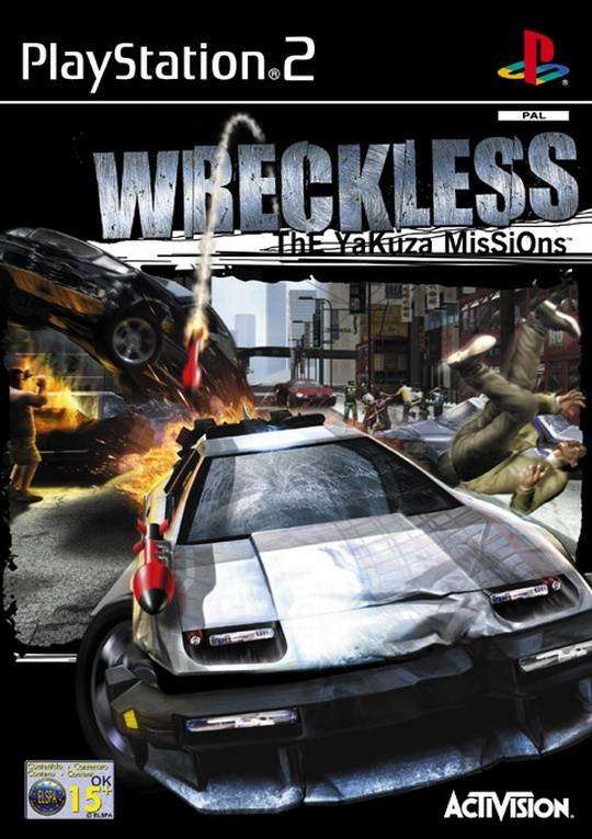 PS2 Wreckless The Yakuza Missions