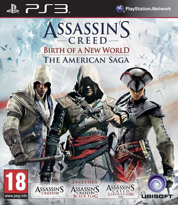 PS3 Assassins Creed Birth Of A New World The American Saga Collection / As New