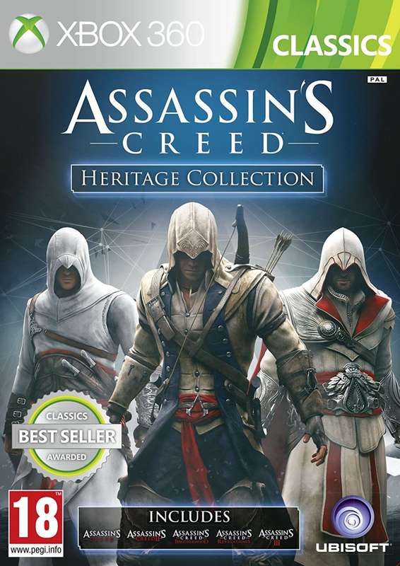 Xbox 360 Assassins Creed Heritage Collection Classics / Original Product