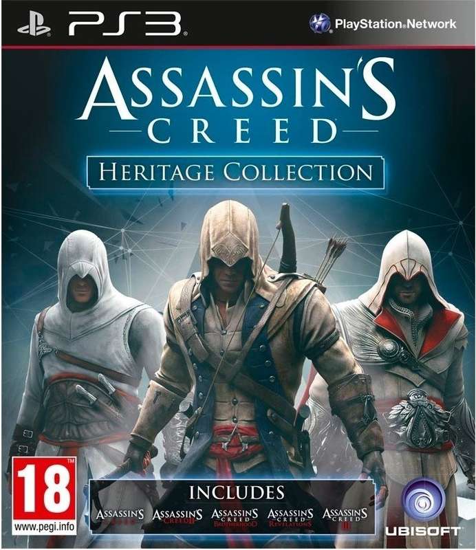 PS3 Assassins Creed Heritage Collection  / As New