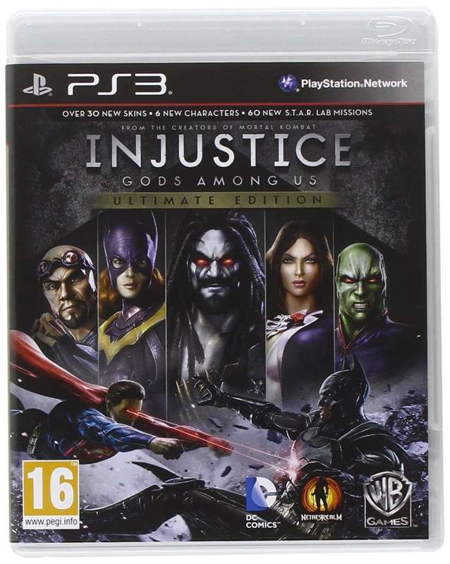 PS3 INJUSTICE GODS AMONG US ULTIMATE EDITION / BRAND NEW (SEALED) / BID TO WIN