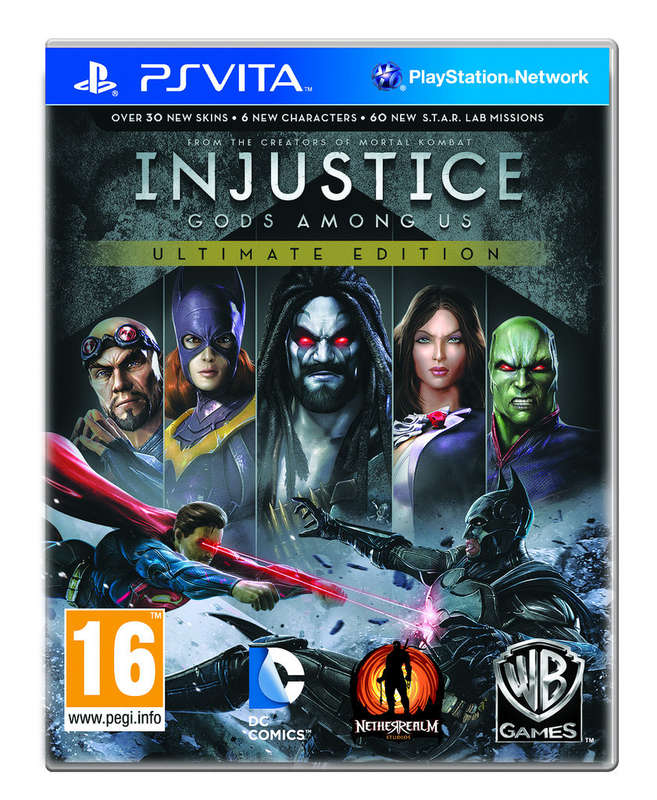 PSVITA Injustice Gods Among Us Ultimate Edition / As New