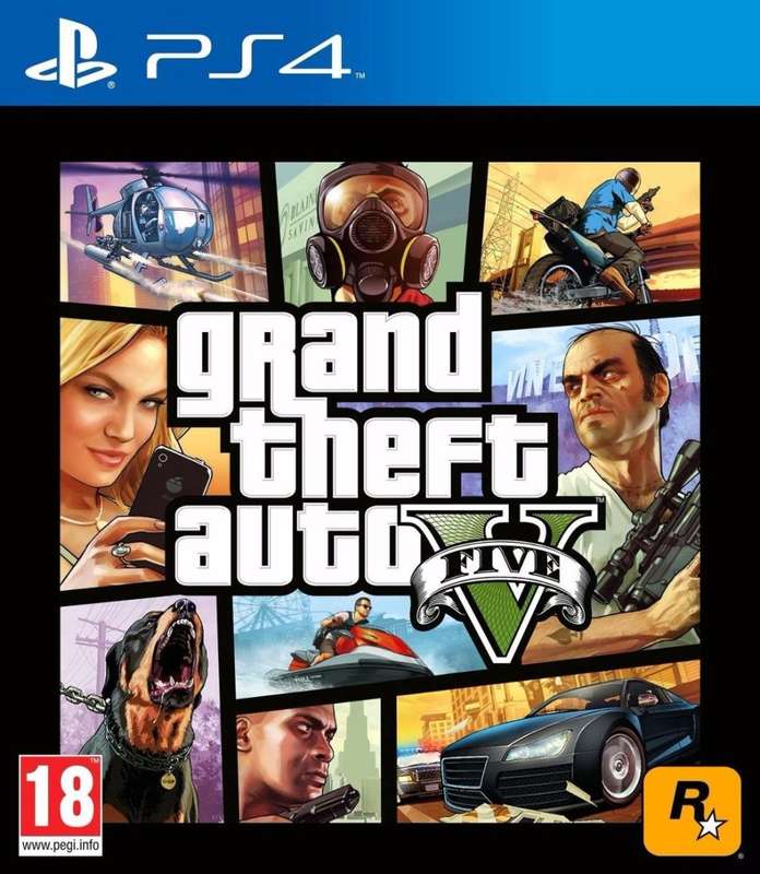 Grand Theft Auto FIve GTA 5 PS4  Game in new condition : In Stock (swadocop)